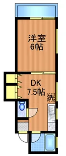 コーポスズキ【1階】の間取り