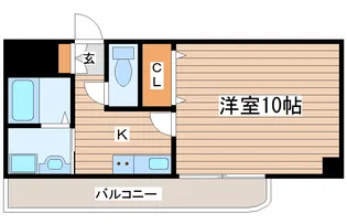 サンシーブル八乙女【2階】の間取り