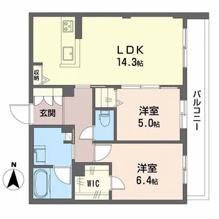 ベル スウィート【2階】の間取り