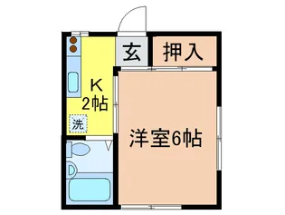 スコラハウス前原【2階】の間取り