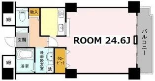 品川シーサイドビュータワーII【3階】の間取り