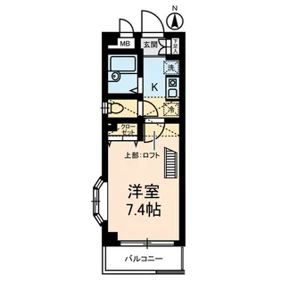 グランステージ坂戸【3階】の間取り
