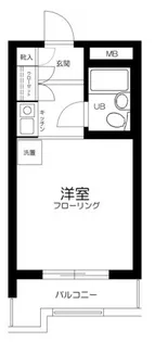 ライオンズマンション椎名町駅前通り【4階】の間取り