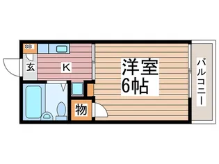 第3谷塚ハイツ【1階】の間取り