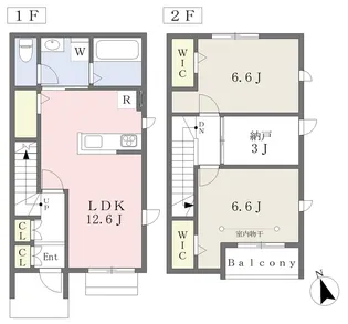 岩手県盛岡市大沢川原2【一戸建】の間取り