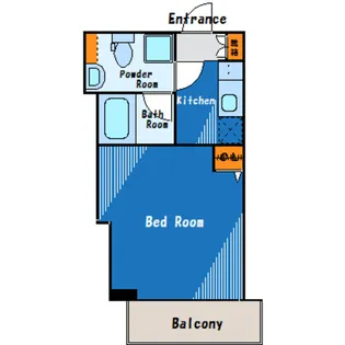プレール目黒リバーサイド【4階】の間取り