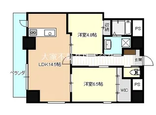 APARTMENTS CODE ISAHAYA【2階】の間取り