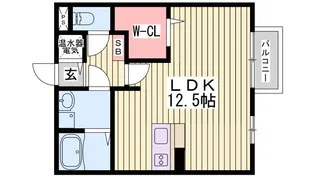 サントゥール ミディ【2階】の間取り