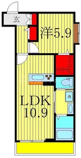 リラフォート【3階】の間取り