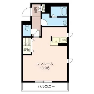 コスモパレス【3階】の間取り