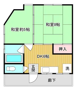 三木マンション【3階】の間取り