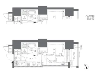 ZOOM椎名町【8階】の間取り