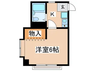 グリ-ンハイムとみしげ【1階】の間取り