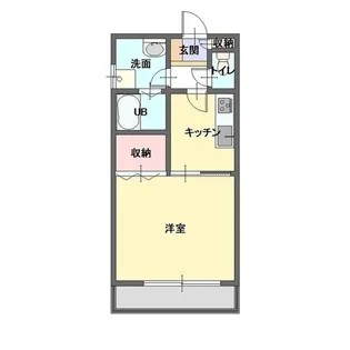 ロイヤル松本II【4階】の間取り