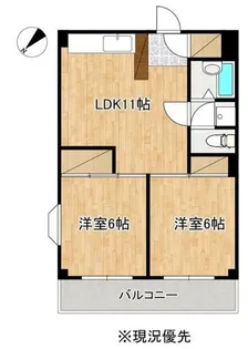 エコービル【3階】の間取り