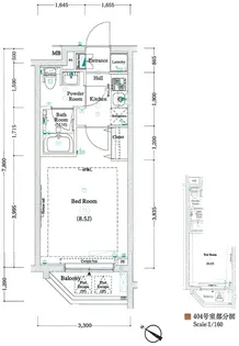 アンベリール中野鷺宮【3階】の間取り