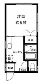 フリージア【1階】の間取り
