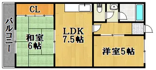 プレアール宝塚仁川【3階】の間取り
