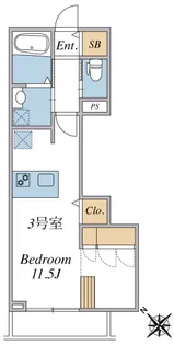 ウィンドテラス八千代台北III【2階】の間取り