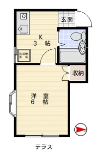 藤ハイツ【2階】の間取り