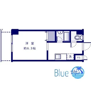 腰越松本ビル【2階】の間取り