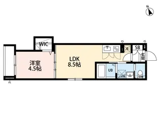 robot home 新八柱II【3階】の間取り