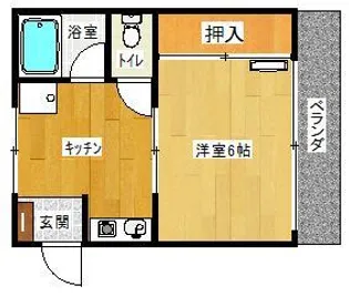 グリーンハイツ【3階】の間取り