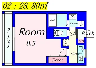 REVE-INOUE【3階】の間取り