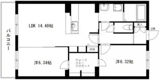 エーデルワイス【5階】の間取り