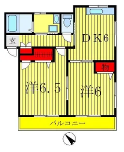 パークヒル【2階】の間取り
