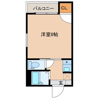 バウハウスタジマ【2階】の間取り