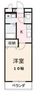 コンフォート昭和町【4階】の間取り