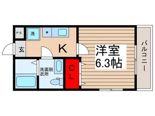 プランドール北柏【3階】の間取り