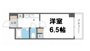 ダイドーメゾン梅田【8階】の間取り