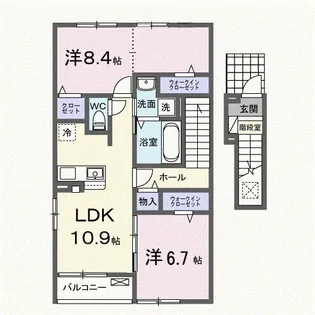 グランフィオーレ【2階】の間取り