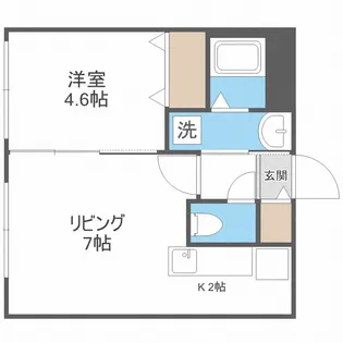プライムコート発寒南【3階】の間取り