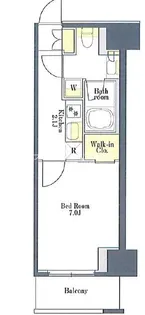 プライムメゾン浅草橋【2階】の間取り