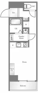 ペガサスステーションプラザ蒲田【4階】の間取り