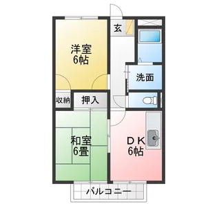 花水木【1階】の間取り