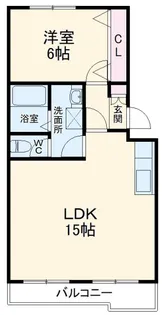 グリーンヒル藤が丘C【4階】の間取り
