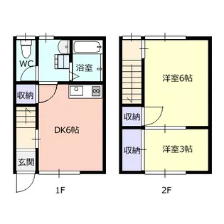 太田アパートの間取り