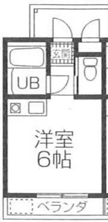 カーサ K・S B棟【2階】の間取り