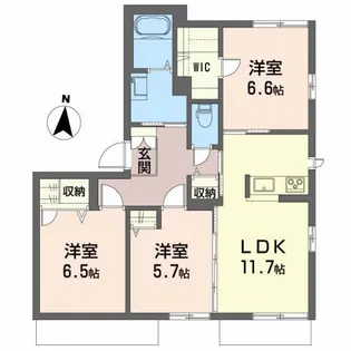 Akira kira【1階】の間取り