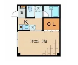 マハロビル【1階】の間取り