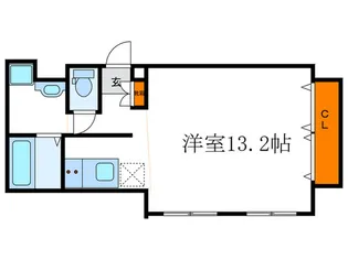 PRIME IKU 北白川【1階】の間取り