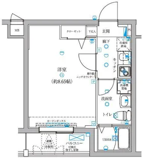 グランドエグザ親水公園I【3階】の間取り