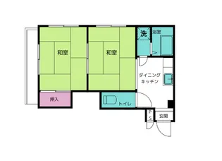 アーバン681【1階】の間取り