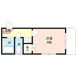 パークサイド東川口【1階】の間取り
