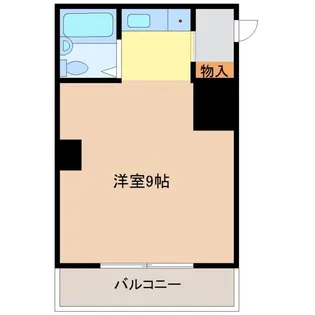 リバーサイド牧の原【4階】の間取り