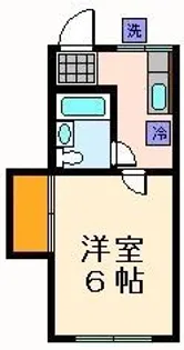 田村荘【2階】の間取り